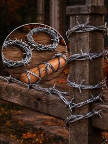 Realistic Wire Mesh, Halloween Plastic Wire Mesh Decorative Prop, Western Style Halloween Christmas Party Decoration - View 1