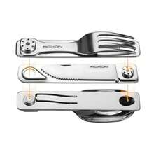 ROXON C1 cuchillo y cuchara desmontables para camping, aptos para acampar y hacer excursiones al aire libre - pago - Ver 2