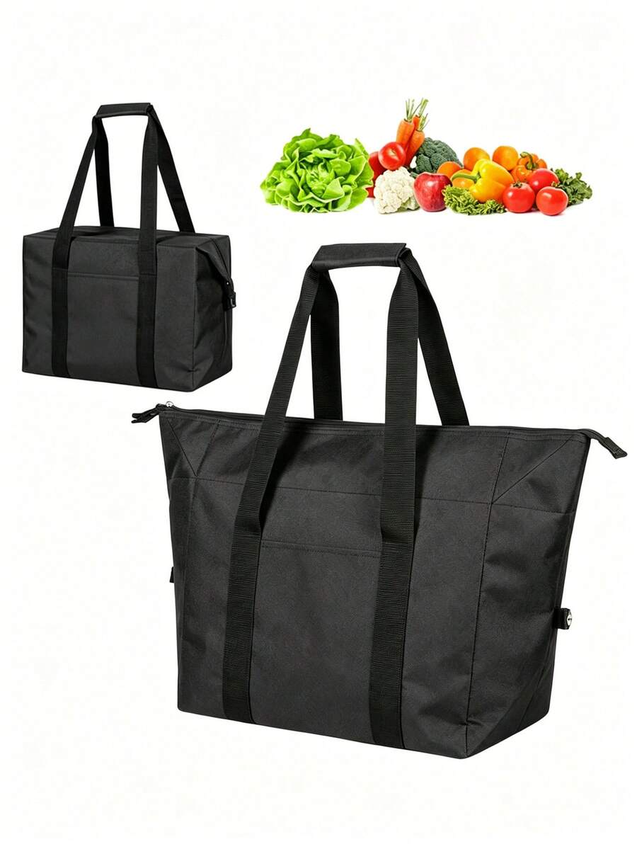 Medium Cooler Bag, Foldable Insulated Cool Bag With 20 Litre Capacity, Versatile Storage For Picnics And Outdoor Activities, Compact Design For Easy Transport And Space Saving - Regular Model - View 1