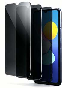 3Pcs Privacy Screen Protector Compatible With Vivo , 9H Hardness Anti-Spy Film, Privacy Glass Protection, Bubble-Free, Ultra Resistant - Black - View 96