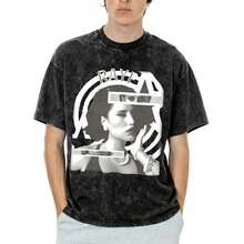 Washed T-Shirt, Raye T Shirt, This Tour May Contains New Music Tour Tee - Black - View 1