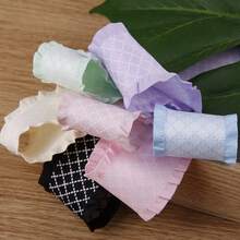 Diamond Lattice Pattern Lace Ribbon DIY Bow Hair Accessories Clothing Shoes Hats Gift Box Flower Ribbon - Multicolor - View 3