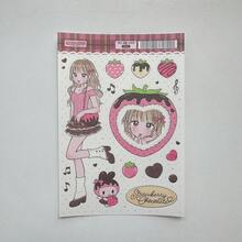 1/9 張韓式甜美酷感可愛卡通動漫貼紙，DIY 裝飾貼紙，適用於計畫本、日記本、剪貼簿 - 彩色 - 查看 9