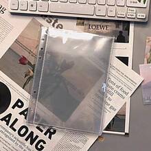 10 buah Album Kartu Lepas A5 6 Lubang 4 Kantong/2 Kantong/1 Kantong, Pelindung Halaman Kartu Foto Dua Sisi 4 Kantong, Isi Ulang Lepas Transparan, Album Penyimpanan Halaman Kartu Lepas Gaya Kantong, Halaman Dalam PP Transparan, Pelindung Halaman Transparan, Album Penyimpanan Foto, Cocok Untuk Penggemar Scrapbook, Kolektor Album Kartu - A5 - View 8