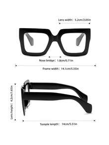 4 Pack Unisex Oversized Vintage Tortoise Cat Eye Reading Glasses, Multi-Color Value Set For Work & Daily Use, Perfect Gift For Elders - 4PCS - View 10