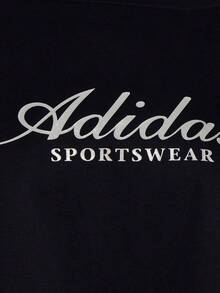 Adidas Women's DCE LS TEE Long Sleeve Knit Collarless T-Shirt TKX8923 - Black - View 3