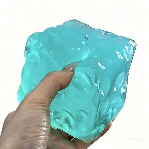 Tachimi 1 Stück Squishy Maltose Käse Quetschspielzeug, Käseblock Stressbälle, Finger Spielzeug Käse Quetschbälle, Federnde Stressabbau Finger Spielzeug