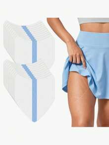 10/30/50pcs Thigh Lifting Patches, Transparent Anti-Friction Patches, Invisible Firming And Brightening Body Patches, Women's Sweat-Proof Protective Patches, For Inner Thigh Skin Lifting And Tightening - Thigh Anti-friction Patch - View 1