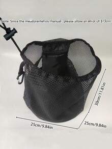 1/2pcs Portable Basketball Mesh Bag, Suitable For Travel And Training, Can Hold Shoes And Basketball, Drawstring Crossbody Backpack, Can Carry Basketball/Volleyball/Soccer, With Hook To Hang On Backpack, Convenient For Mailing Packages - Storage Bag - View 10