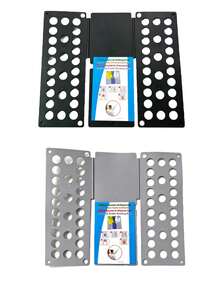 1/2/3pcs Adjustable Plastic Clothing Folding Board - A Simple And Quick Multi-Hole Clothing Folding Organizer, Suitable For Home Storage, Also Perfect As A Gift For Back To School, Halloween, Christmas And Other Holidays. - Multicolor - View 12