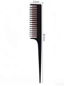 1/2/3pcs Luxury 3-In-1 Teasing Comb, Unisex - Suitable For Teasing, Back-Combing And Sectioning - Increases Volume For Fine, Thin Hair - Heat Resistant, Durable, Portable - Multicolor - View 4