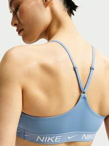 Nike 女款 AS W NK DF INDY LGT SPT 運動內衣 BRA-LFD1063-486 - 藍色 - 查看 5