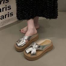 Women Wedges & Platform - Silver - View 4