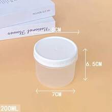 10件組（5個罐子+5個蓋子）120-600ml 午餐碗容器附蓋－可重複使用儲存罐，適用於優格、燕麥粥、備餐－微波加熱，燕麥優格早餐杯，便當盒，大容量便攜式儲存容器 - 彩色 - 查看 9