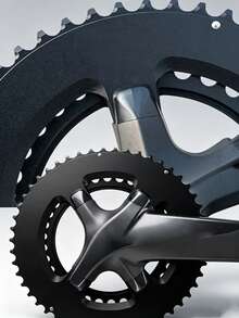 Tornillos y tuercas para plato de bicicleta ZRACE, compatibles con bielas FC-R7000/R8000/R9100, CNC 7075 negro - Negro - Ver 10