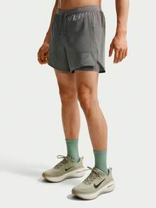 Nike Men's AS M NK DF STRIDE 2IN1 5IN Woven Shorts IF2035-084 - Grey - View 1