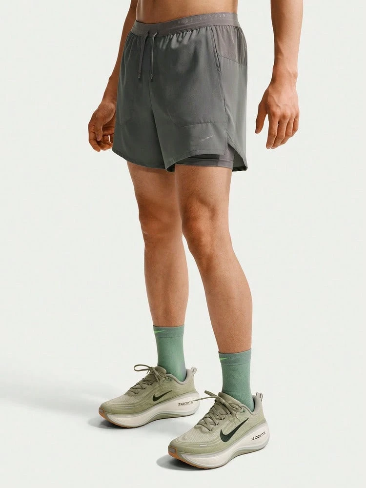 Nike Men's AS M NK DF STRIDE 2IN1 5IN Woven Shorts IF2035-084 - Grey - View 1