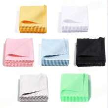 50pcs Jewelry Gold Silver Cleaning Cloth, Silver Polishing Cloth, Gold Platinum Small Polishing Cloth - 1 Pack - View 2