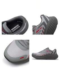 Skechers Men's Running Shoes MAX CUSHIONING ENDEAVOUR Training Breathable Road Running Shoes 220614-GRY - Grey - View 11
