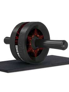 Roda Penggulung Perut Ergonomis Serbaguna dengan Pegangan Lembut untuk Mencegah Kelelahan Tangan, Peralatan Latihan Lantai untuk Binaragawan, Roda Penggulung Perut Tebal Tanpa Suara untuk Ruang Keluarga, Peralatan Gym Rutin untuk Wanita, Latihan Kebugaran, Olahraga - Roda perut - View 15