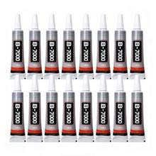 16 Pcs 0.5 Fl Oz (15ml)  B7000 Clear Super Glue, Precision Tip Rhinestone Craft Glue, Bedazzling Kit For Jewelry DIY, Bead, Fabric, Shoes, Crochet, Brooch, Earrings Pendant - 16pcs 0.5 Fl Oz (15ml) - 查看 9