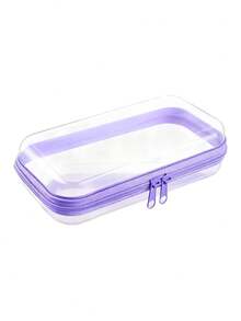 New Medical Pattern Transparent Hard Zipper Protective Box, Medical Bag, Toiletry Bag, PVC Travel Storage Bag With Zipper - Lightweight Fade-Resistant Makeup Toiletry Bag, Hard Plastic Zipper Bag - Multicolor - View 19