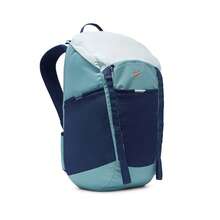 Mochila de tela versátil y casual de moda Nike, tamaño grande, estilo unisex para pareja, denim azul real & azul marino oscuro DJ9677-464 - Azul menta - Ver 6