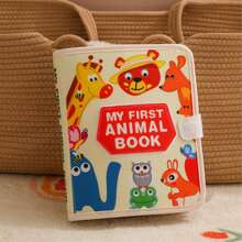 Livro de Pano Educativo Infantil Abelha, Identificação de Cores, Reconhecimento de Formas, Brinquedo Interativo Pais-Filhos, Presente Perfeito para Bebês - Multicolorido - Visão 9