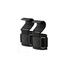 2pcs Set Fitness Squat Weightlifting Pull-Up Wrist Hooks Horizontal Bar Sports Equipment, For Reducing Strength Training, Not Hand Strength Hooks Gym Accessories - Black - View 2