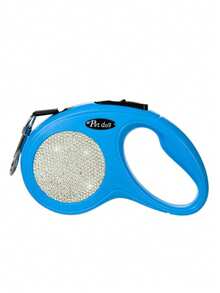 1 dây xích chó thú cưng rút tự động màu hồng cổ điển 3m/5m đính đá rhinestone, phù hợp đi dạo, leo núi, du lịch và hoạt động ngoài trời cho chó cỡ nhỏ đến trung bình, dễ cất giữ và quản lý, đồ dùng cho chó - Nhiều màu - Xem 10