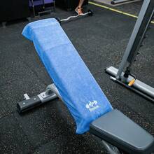 1pc Gym Sports Sweat-Absorbing Quick-Dry Microfiber Towel, Multifunctional Solid Color Sports Towel - Multicolor - View 2
