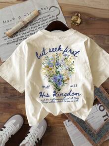 Plus Size T-Shirts - White - View 3