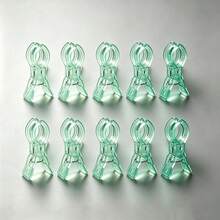 20pcs 3.5 Inch Heavy Duty Transparent Plastic Spring Clamps | Multi-Purpose Balloon Arch Fixing Clips, Suitable For Fixing Backdrop, Sturdy And Durable Craft Clips, Suitable For Birthday Party, Wedding Decoration, Halloween, Thanksgiving, Christmas Decoration, Woodworking Projects And Photography Studio, Essential Tool Set For Enthusiasts - Multicolor - View 19