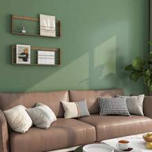 1 Roll, Green Self-Adhesive Wallpaper, Solid Color Modern Wallpaper, PVC Waterproof Peel And Stick Matte Textured Decorative Paper, PET Material, Easy To Use, Removable, Vinyl Wallpaper Roll, Suitable For Kitchen, Bedroom, Living Room, Cabinets, Furniture Renovation And Home Decor - Matte Green - View 7