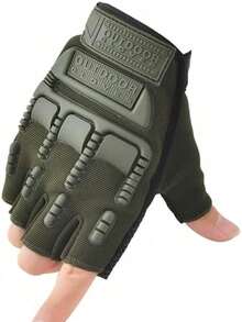 Sports Gloves - Green - View 1
