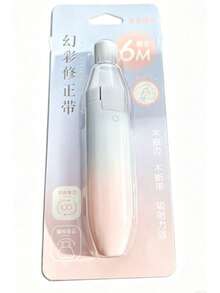 Rotatable Push-Button Correction Tape With Replaceable Refill, Press-Type Portable Correction Tape, Design - Sets - View 12