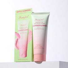 Beauty Host 2-In-1 Tea Tree Cleanser & Face Mask, Gentle Cleansing, Balancing & Refreshing Care, Pore Care For Oily Skin, Peony Extract, 120g/4.23oz - For Oily Skin - View 6