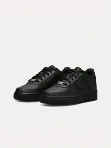 Nike 男童 Air Force 1 LE (GS) 低帮休闲运动鞋 DH2920-001 - 黑色 - 查看 4
