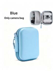 1pc Digital Camera Protective Case EVA Hard Shell Mini CCD Camera Storage Bag, Waterproof Shockproof Travel Storage Bag, With Mesh Pocket And SD Card Slot, Portable Compact Camera Protective Case, Suitable For CAMKORY/OKODAK PIXPRO FZ45 FZ55/ IXUS, Outdoor Travel Summer Essential - Multicolor - View 17