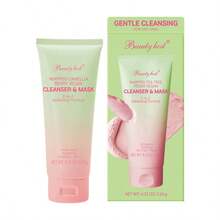 Beauty Host 2-In-1 Tea Tree Cleanser & Face Mask, Gentle Cleansing, Balancing & Refreshing Care, Pore Care For Oily Skin, Peony Extract, 120g/4.23oz - For Oily Skin - View 7