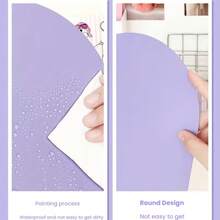 1pc Desktop Magnetic Message Board, Vertical Badge & Small Card Storage Display Board, Home Memo Communication Board, Office Desk Business Card Holder, School Information Notice Board, Wedding Memo Display Board (Decoration Not Included) - one-size - View 3