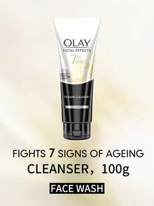 Olay Total Effects 7合1抗老泡沫潔面乳 100g - 100毫升 - 查看 2