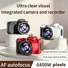 5K High Resolution Digital Camera, 21MP Actual Pixels, 16x Digital Zoom, Anti-Shake Beauty Vlog Camera, With 2.8-Inch Screen, Supports External Fill Light, 8 Scene Modes, Suitable For Beginner Photography - View 3