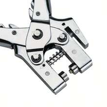 [2-In-1 Punch And Setting Pliers] Steel Eyelet Setter Plier Kit With 100 Eyelets, 2-In-1 Punch And Setting Pliers By ASDTODW For Fabric, Leather, Belts, Canvas, Shoes, Bags - Craft Supplies Tool Set - Hole Punch Plier - View 8