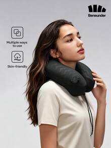 Beneunder Full Support Quick Inflation Neck Pillow LC003 - Black - View 1