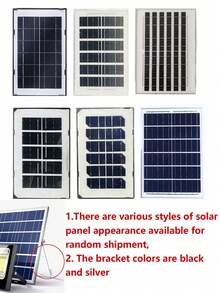 Outdoor Solar Lights, LED Solar Security Lights With Remote Control, Solar Powered, Auto On/Off Dusk To Dawn, Waterproof, Equivalent To LED Floodlight, Suitable For Yard, Patio, Garage, Garden - Solar Lights - View 7