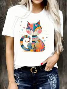 Women T-Shirts - White - View 1