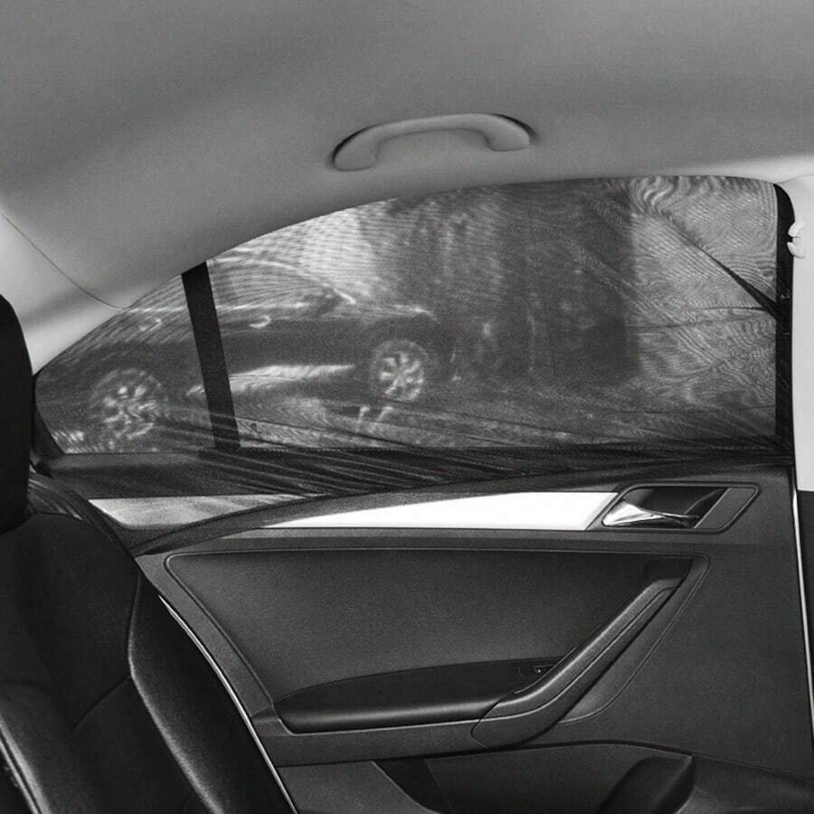 2 piezas/4 piezas Parasol universal para coche, parasol para ventana lateral, parasol para ventana trasera, protección UV, visera solar