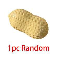 Creative Peanut Shaped Squishy Soft Rubber Toy, Soft And Malleable Stress Relief Toy, Desktop Decoration Pressure Release Toy, Suitable For Adult Women - Multicolor - View 11