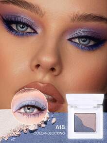 Romantic Beauty RMT Solid Color Glitter Eyeshadow, Baked Powder, High Gloss & Shimmer, Easy Application & Long-Lasting. Y2K Party Essential, Holiday Limited Edition. Ideal Gift For Mom, Sister & Girlfriend - A18 - View 7